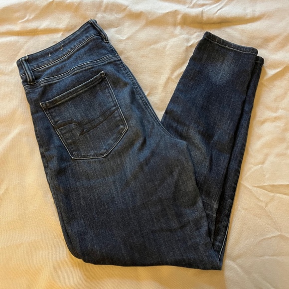 American Eagle Outfitters Denim - American Eagle Dark Wash Super Hi-Rise Jegging